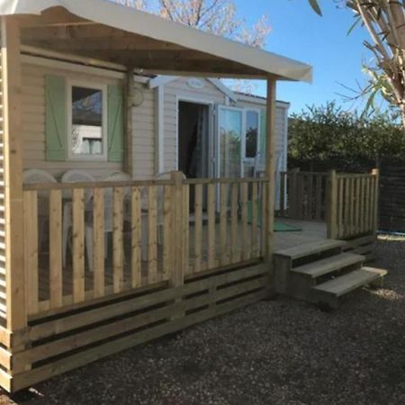 Mobile Home Tout Confort Climatise 4 A 6 Personnes Camping Les Salins De La Gardiole Ancien Camping De L'Europe A Vic La Gardiole Ngoại thất bức ảnh
