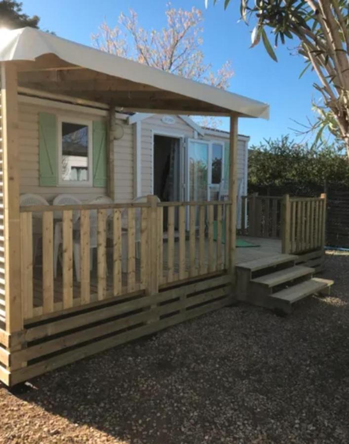 Mobile Home Tout Confort Climatise 4 A 6 Personnes Camping Les Salins De La Gardiole Ancien Camping De L'Europe A Vic La Gardiole Ngoại thất bức ảnh